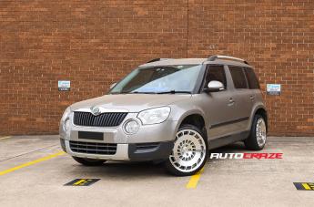 SKODA YETI CCV SILVER MACHINED FACE